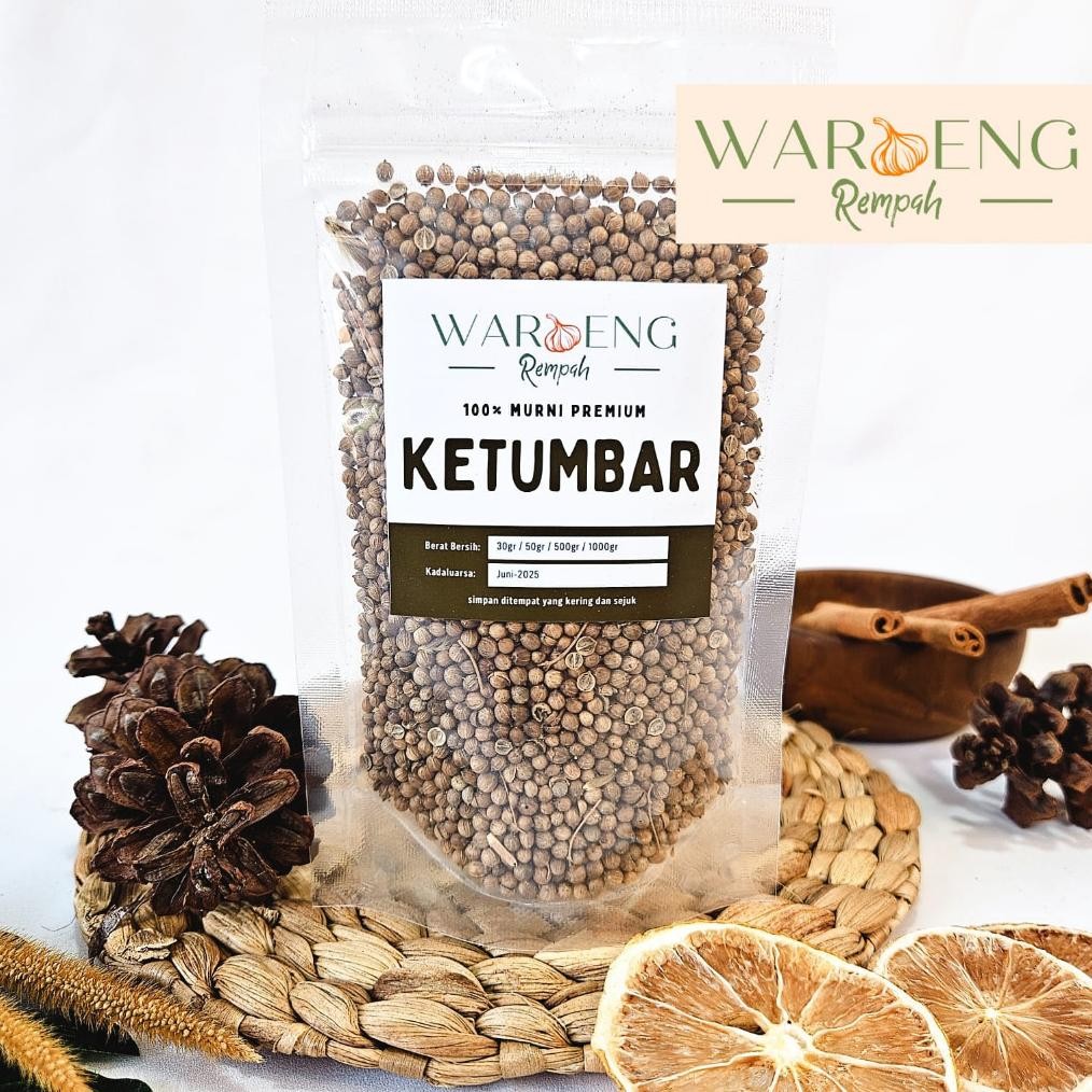 

Ketumbar Utuh / Coriander / Waroeng Rempah Murah - Rempah MSH