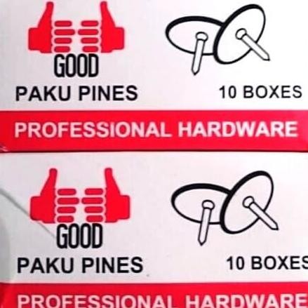 

Paku Pines Payung / Thumb Tacks Good (isi 10 kotak kecil) [KangOemah]