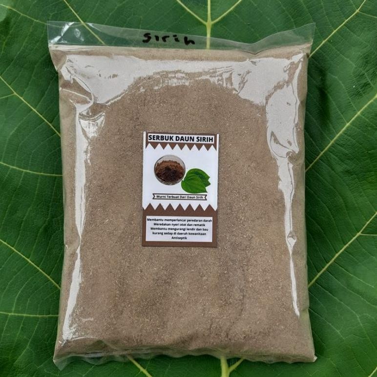 

Bubuk Serbuk daun Sirih Suruh Hijau 250 Gram