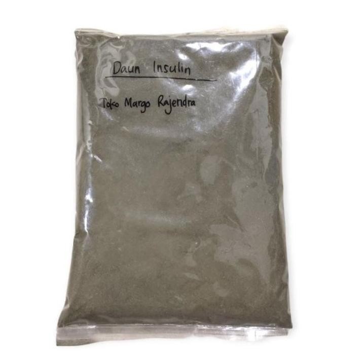 

Bubuk Serbuk Daun Insulin 500 Gram Daun Kering