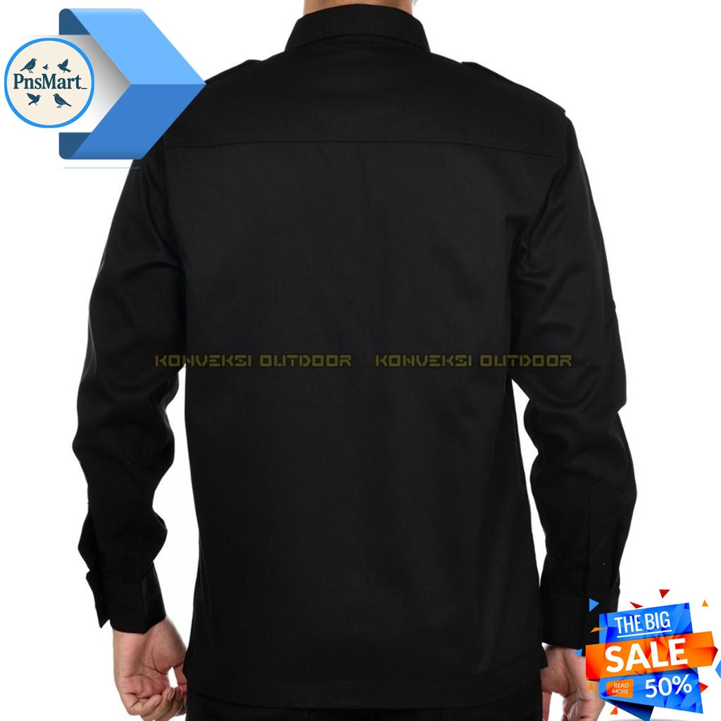 BAJU KEMEJA PDL LAPANGAN OUTDOOR INDOOR PRIA LENGAN PANJANG - SERAGAM KERJA KANTOR GROUP KEMEJA LAPA