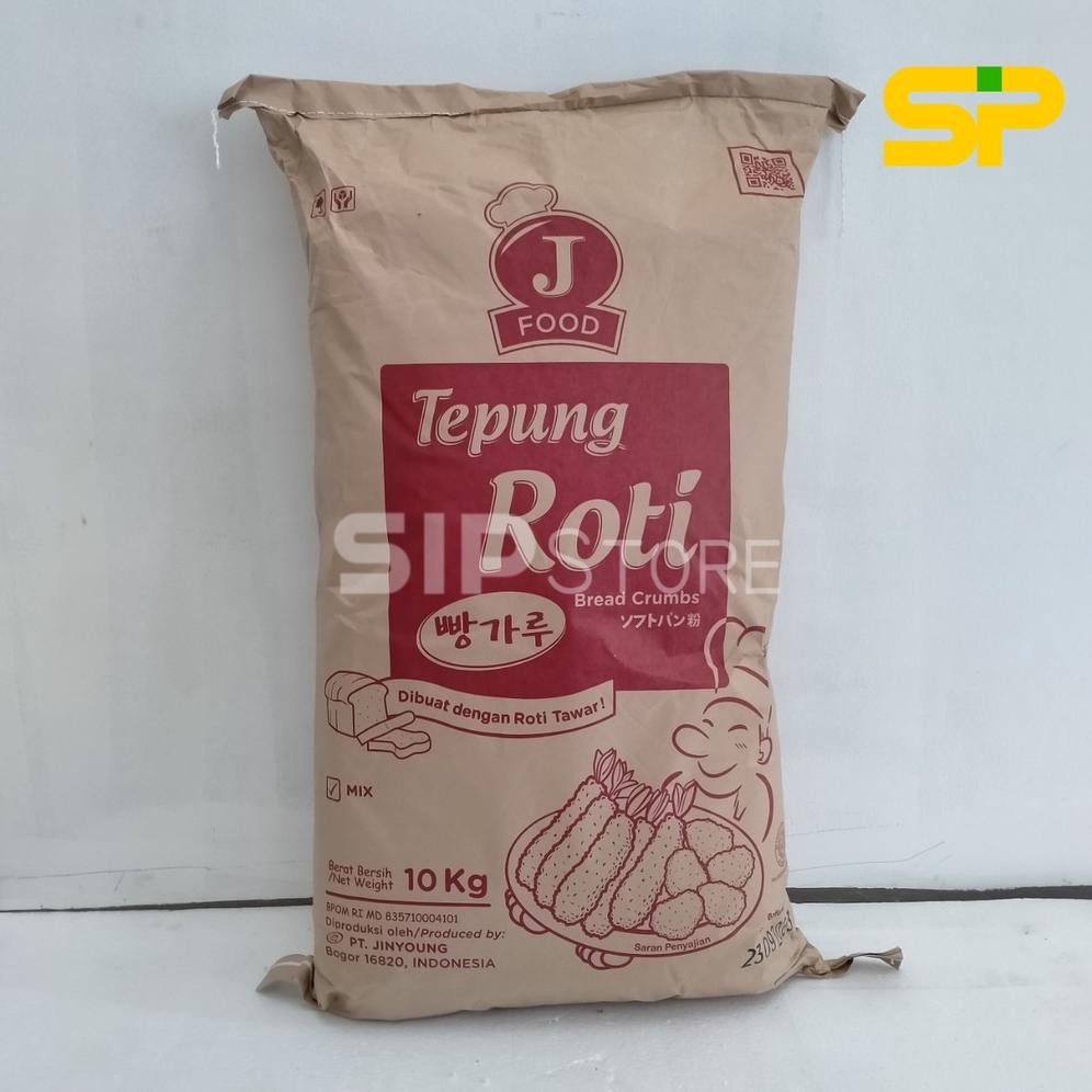 

READY STOCK Bread Crumbs "JFOOD" Mix @10kg / Tepung Roti / Tepung Panir @10kg