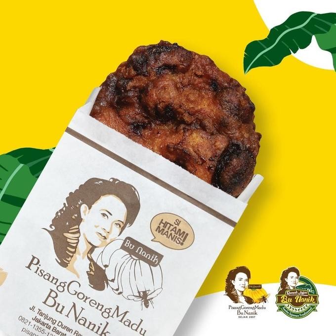 

READY STOK 5 Pcs Pisang Goreng Madu Bu Nanik Resmi Same Day Siap kirim