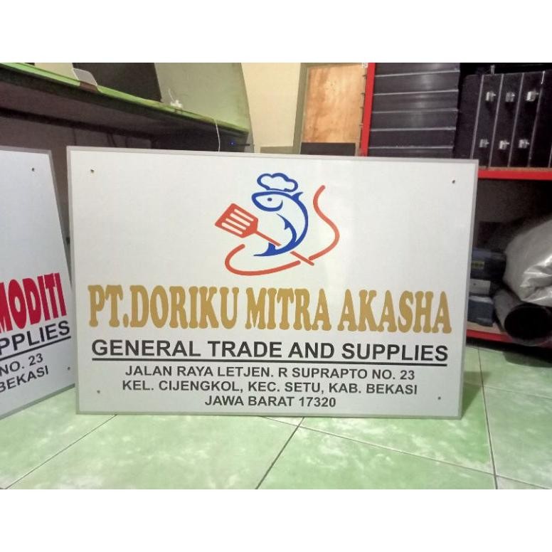 

Papan Nama/ Plang Nama Usaha