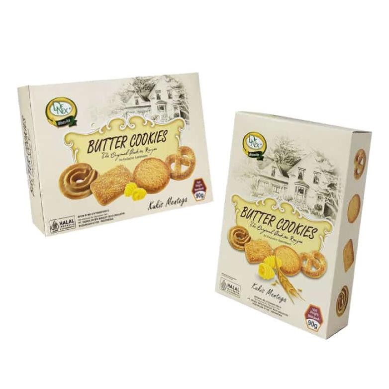 

READY STOK Denex Butter Cookies 90 Gram 1 Dus Isi 24 Pcs Bahan Lembut Siap kirim
