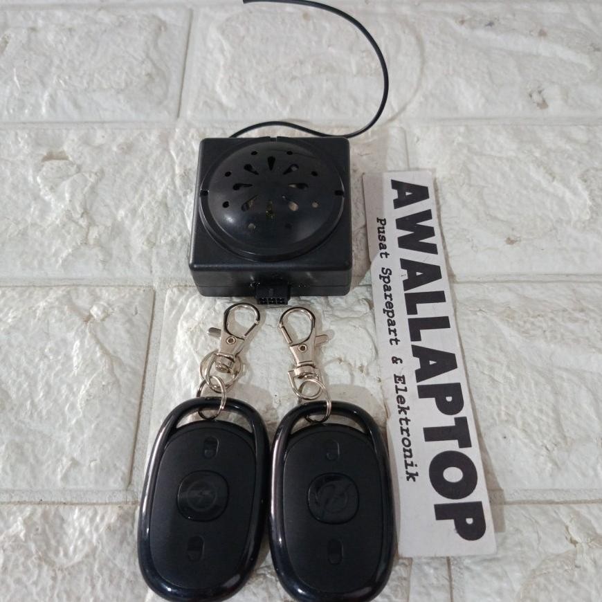 NEW alarm motor listrik remot dc 48-72V remote alarm yadea universal