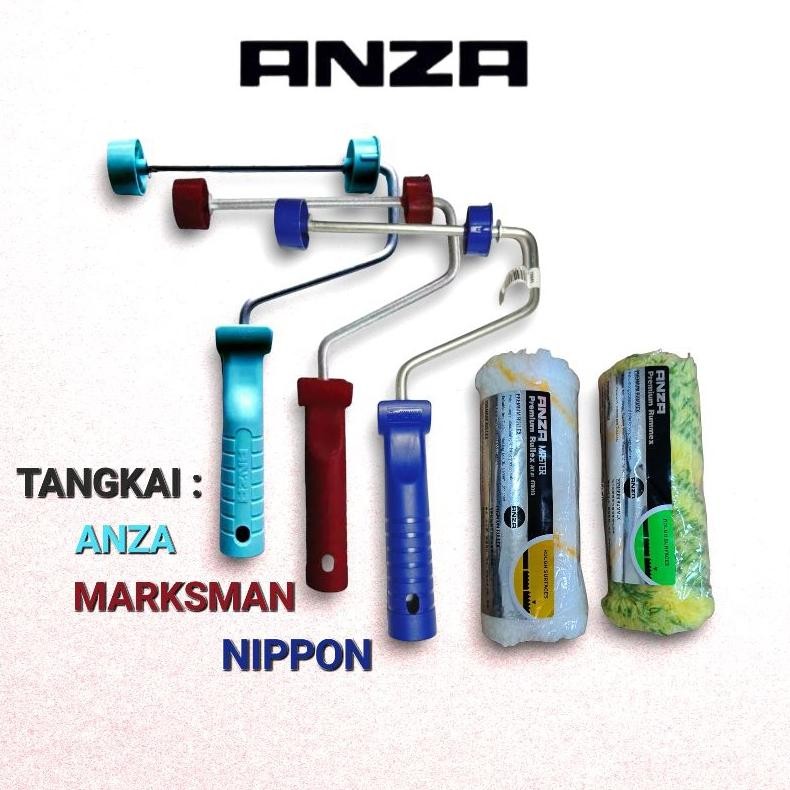 NEW Kuas Rol Cat Tembok ANZA 7" Original