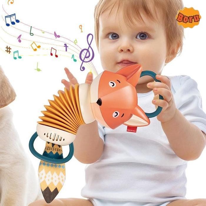 JUAL MAINAN MOTORIK BAYI MAINAN MUSIK AKORDEON RUBAH MAINAN MUSIK AKORDEON MAINAN KERINCINGAN BAYI M