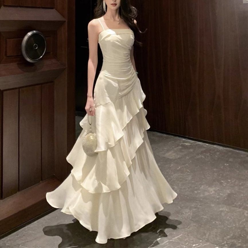 Baju Tidur Wanita Dewasa Dress/Rok Panjang/Gaun Selempang