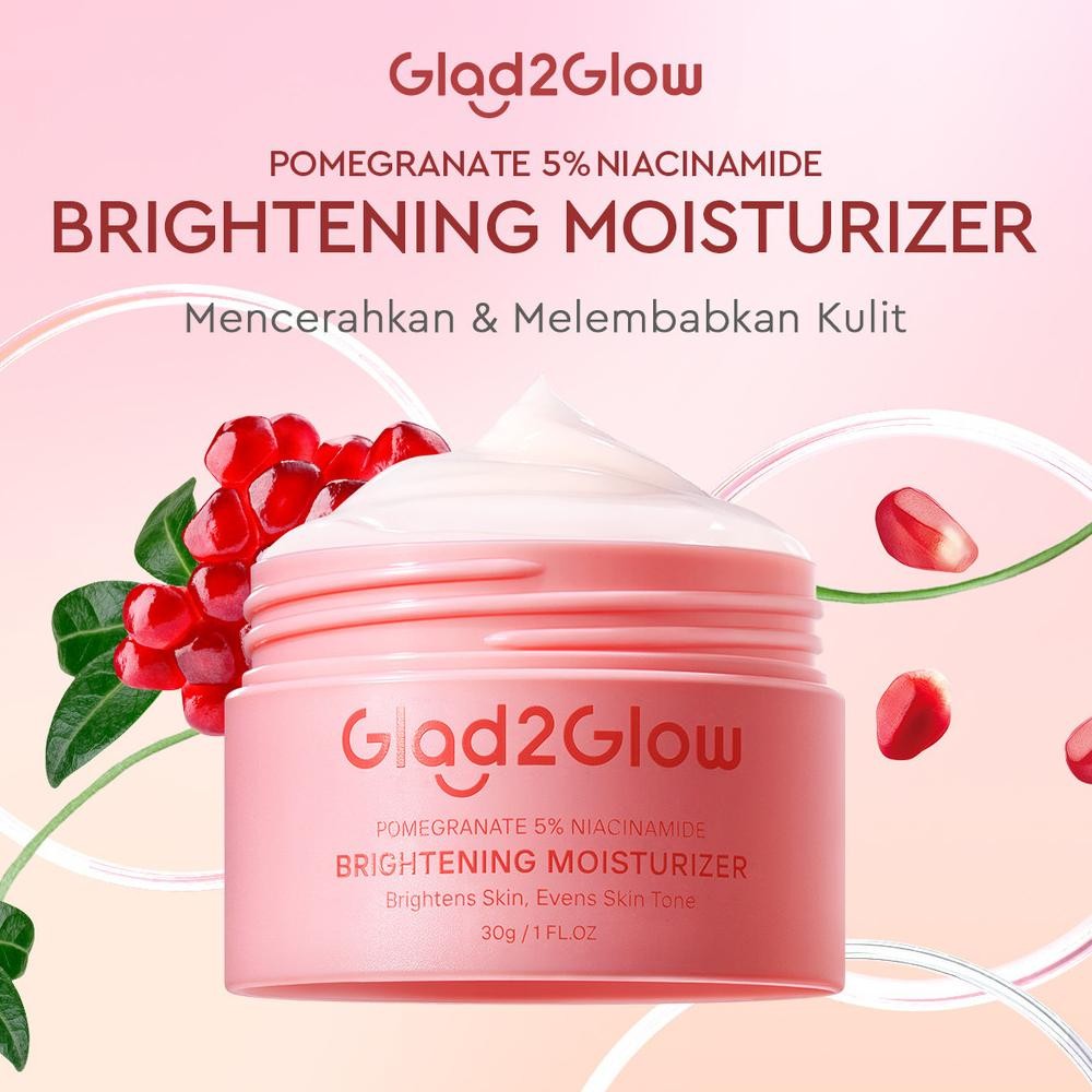 Ready 2Pcs Basic Makeup Set Glad2Glow Make Up Paket Glad2Glow Perfect Blurring Powder Foundation 8.5