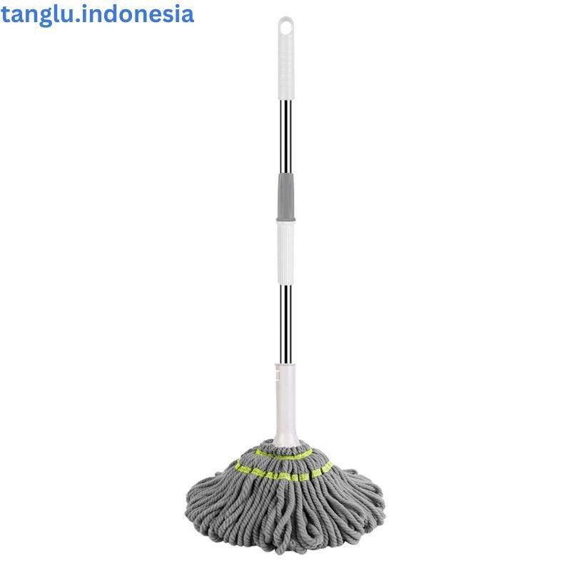 Ultra Praktis Twist Mop Set Kain Pel Peras Putar Otomatis Alat Kain Lap Pel Lantai Peras Yang Prakti