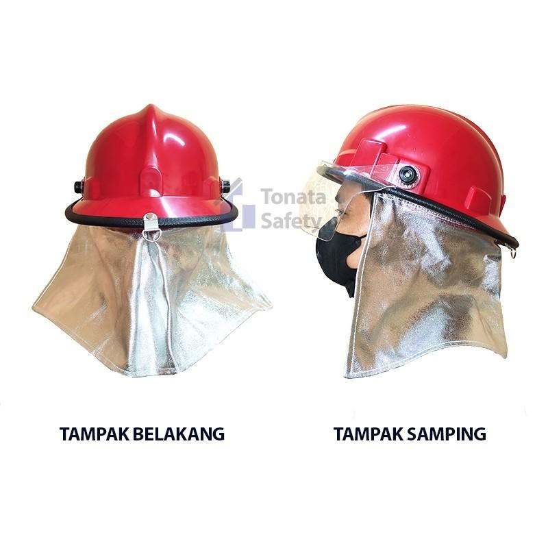 Helm Pemadam Kebakaran / Helm Damkar / Merah