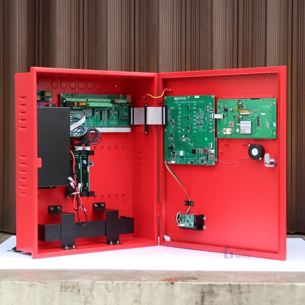 Fire Alarm Control Panel Full Addressable 2 Loop Tonata / Mcfa Addressable Asw