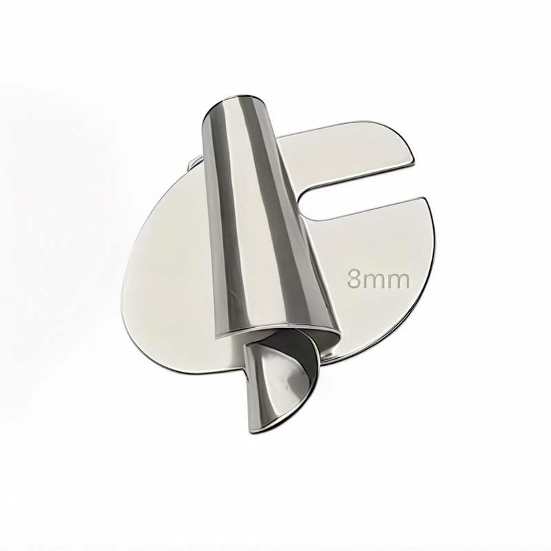 Steel Corong Heming Mesin Jahit Corong Jahit Berbagai Ukuran Corong Kelim Mesin Jahit Typical