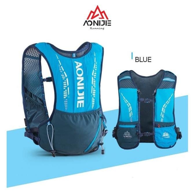 Aonijie C9102S Hydration Backpack Vest 5L Marathon Running - BLUE