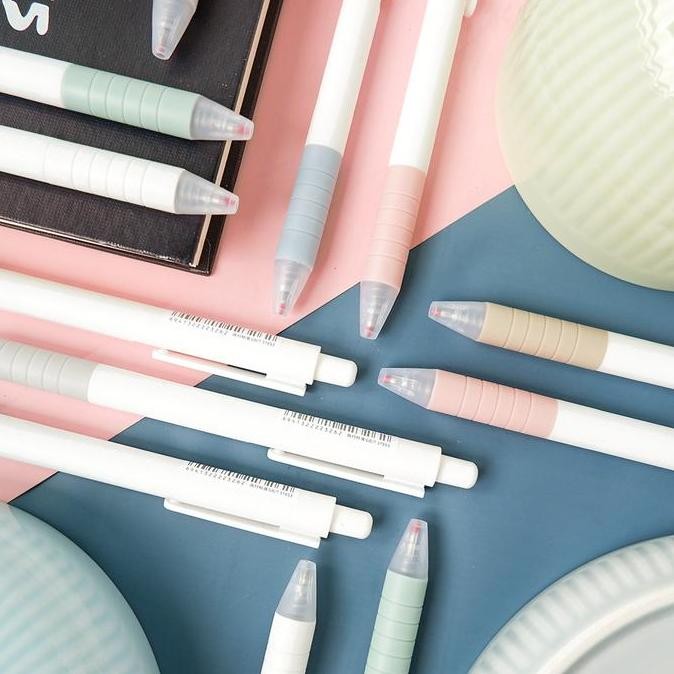 

Terlaris !!! [Creativ] Milky Sensation Clicky Gel Pen