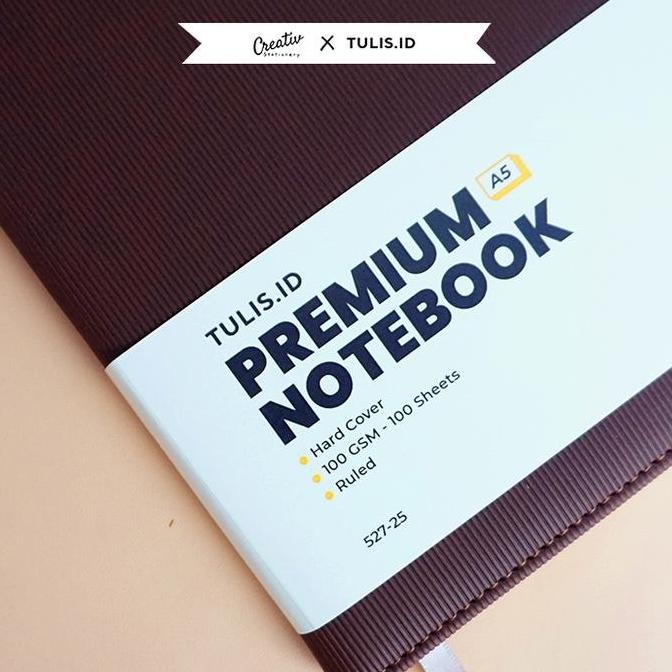 

New Arrival !!! [Tulis.Id] Premium Woven Leather Notebook Hardcover A5 B5 Buku Catatan Kulit