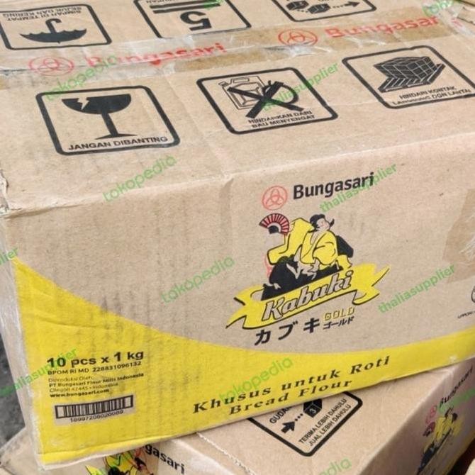 

Promo Bungasari Kabuki Gold Tepung Protein Tinggi 1Kgx10 Khusus Instant Kuri