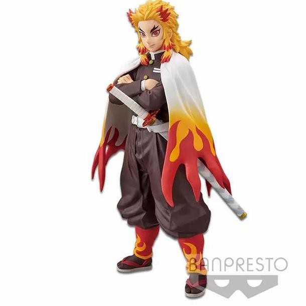 rah Kyojuro Rengoku Figure Dxf Anime Kimetsu No Yaiba Statue Demon Slayer