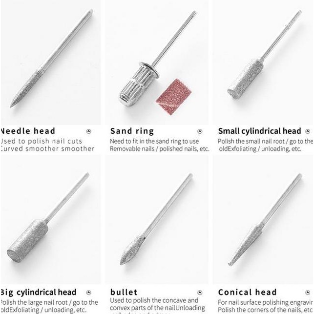 HJK Bor Mini / Bor Mini Listrik / Drill Nail Art / Bor Kecil / Nail Drill / Alat Porting / Kikir Gig