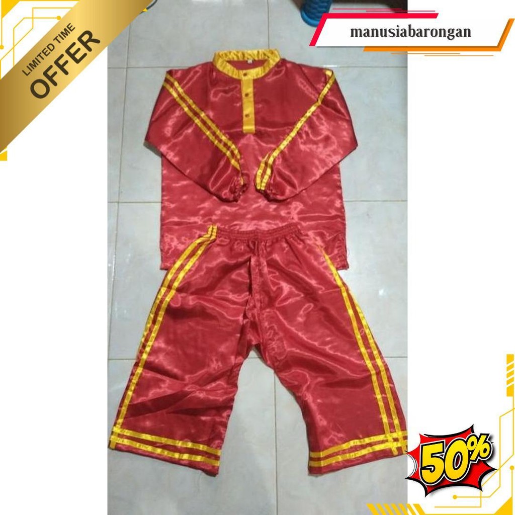 Baju Jaranan Anak . Kostum Jaranan Anak Sd Original Produk