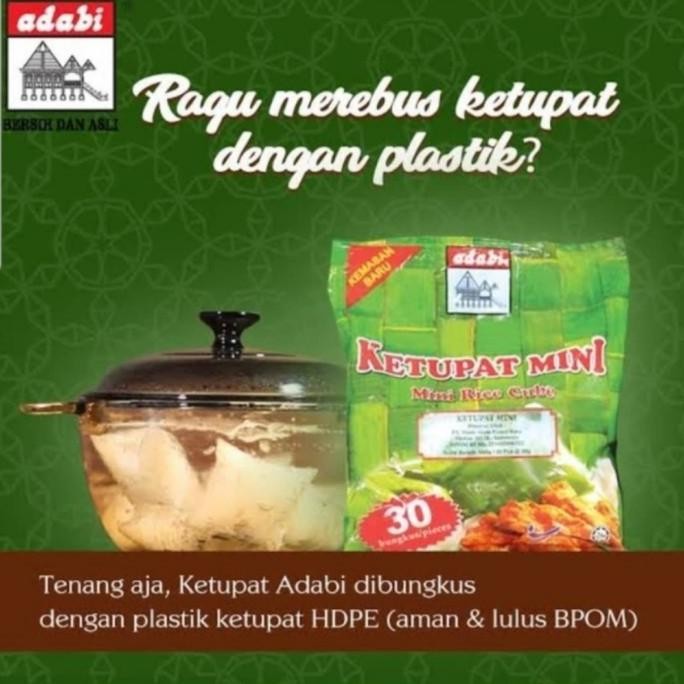 

Ketupat Mini isi 30/lontong instant/ketupat simpel/ketupat enak