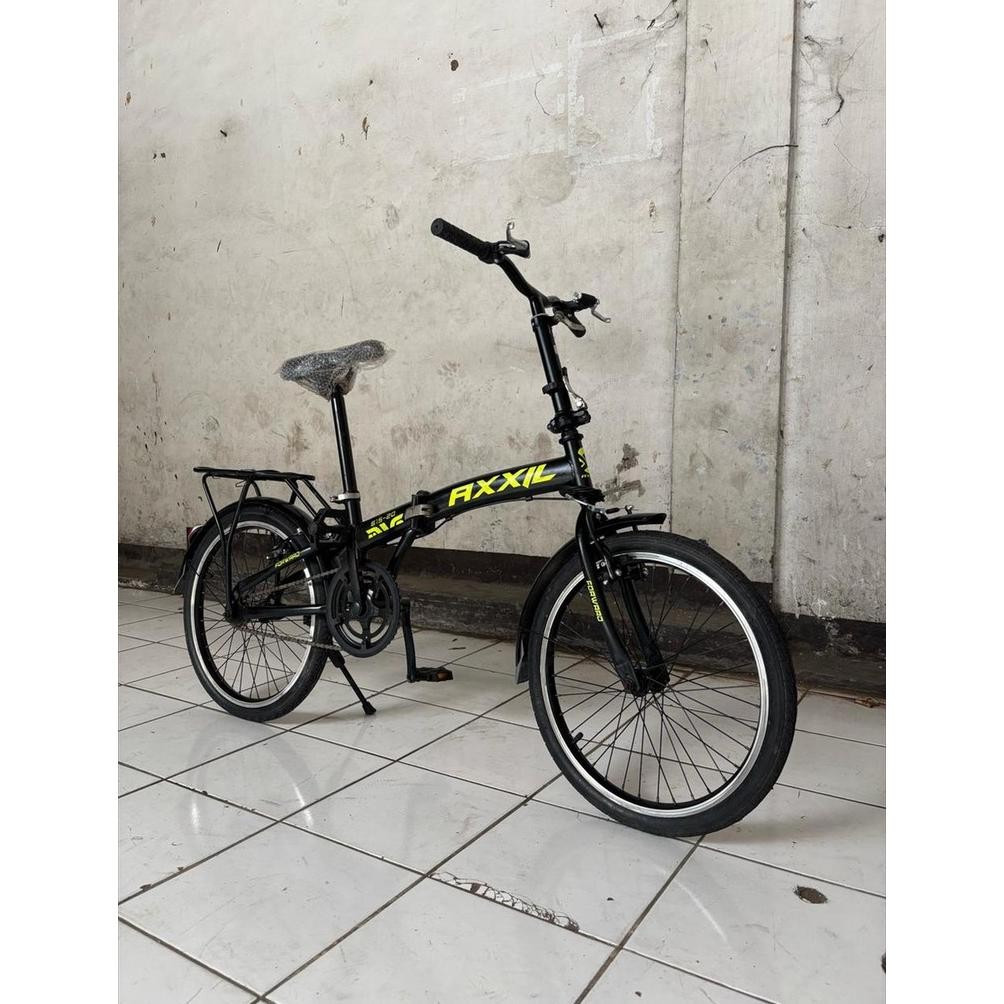 Sepeda Lipat Dewasa Folding Bike Anak Axxil 20 Inch