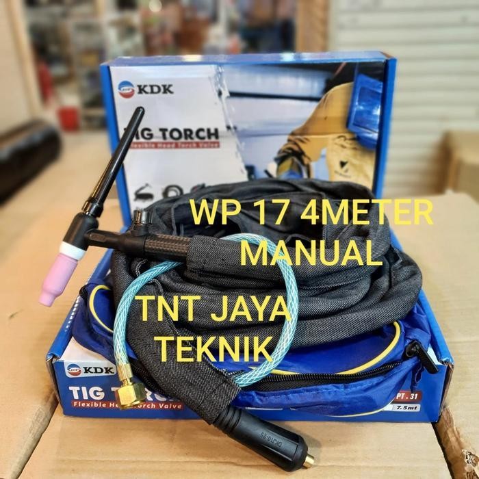 Tig Torch Wp 17 V Stang Las Argon Wp 17 4 Meter Kdk Stang Argon Original Dan Terpercaya