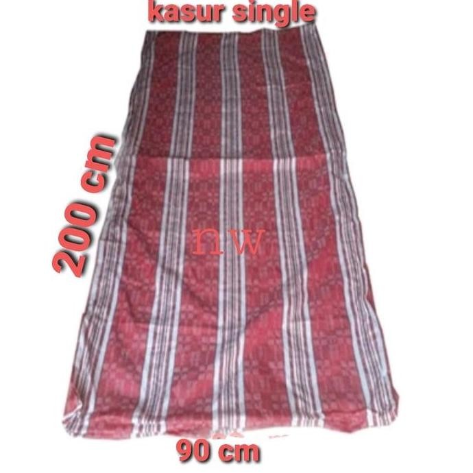 SARUNG KASUR ISI KAPUK/Urung kasur kapuk No 2 ukuran 90*200cm termurah Kain