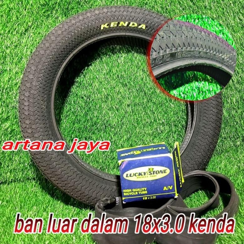 Viral Ban Luar Dalam Sepeda Bmx 18 X 3.0 Kenda/ Ban Sepeda Bmx Anak  18 In Tr24