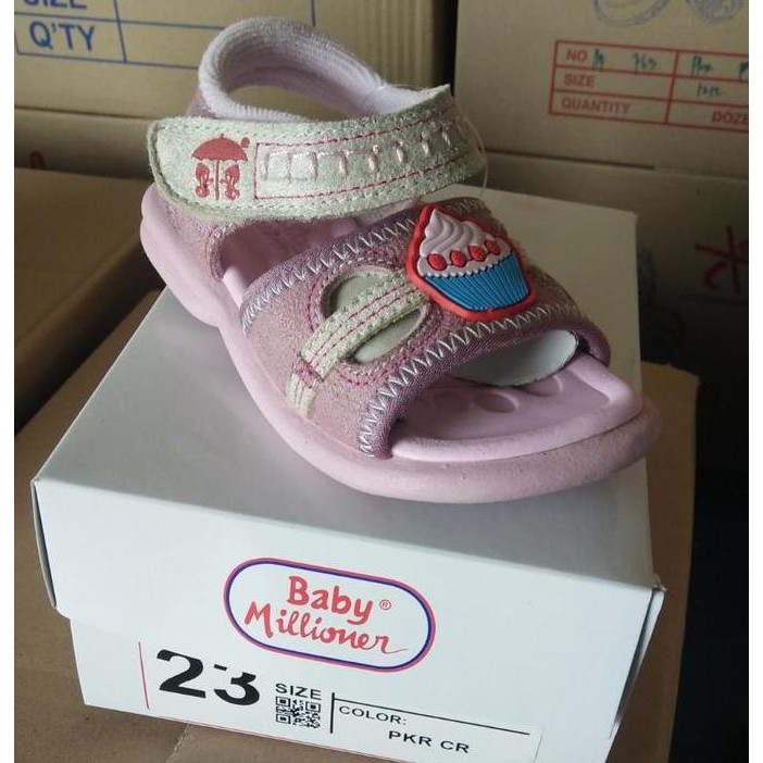 Sale Sepatu Sandal Anak Perempuan Baby Millioner 25030101