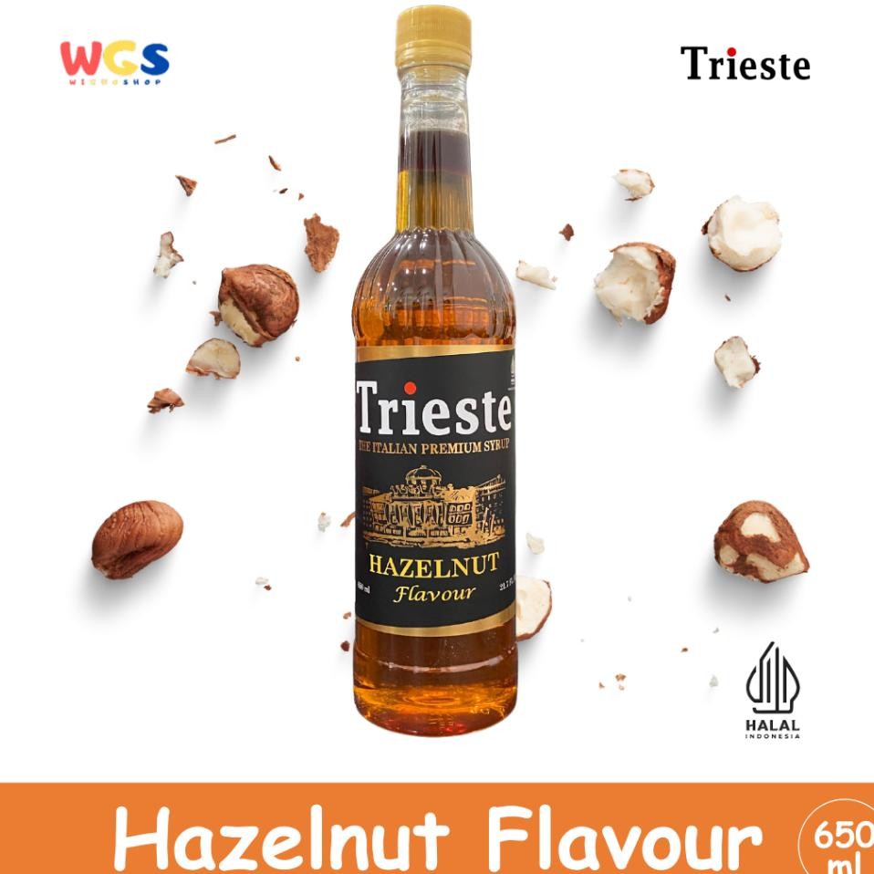 

Triete Hazelnut Flavour Yrup 650Ml Irup Raa Hazelnut Untu Opi Numan Einian