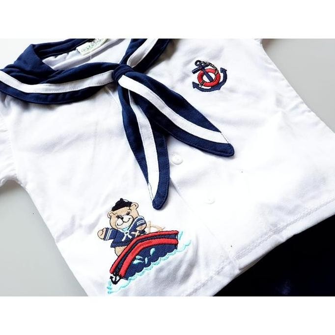 Grosir Baju Anak Laki Laki Setelan Baju Bayi Lucu Sailor Ozuka
