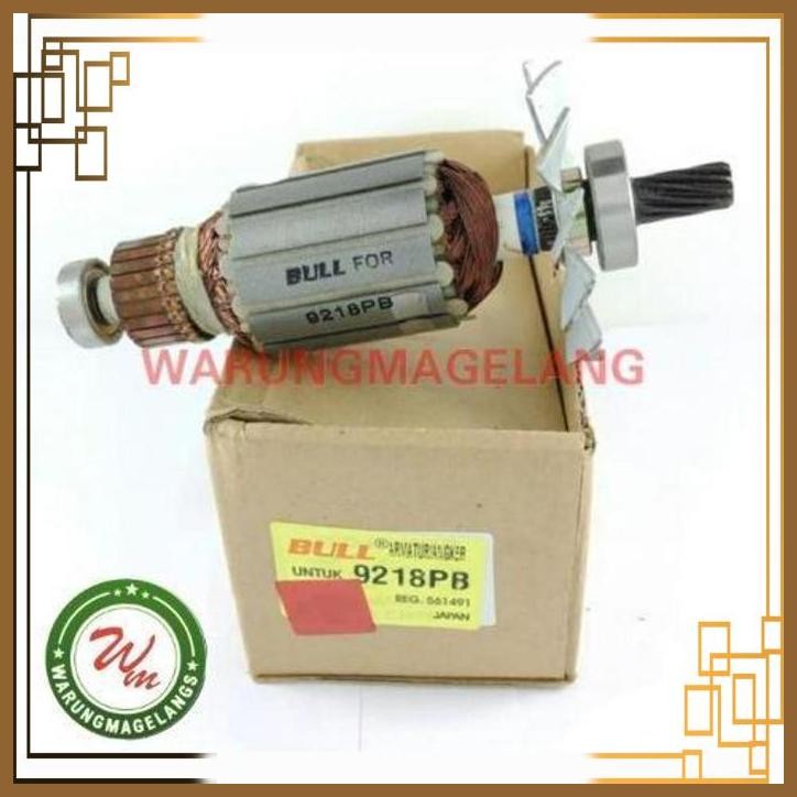 [WGM] ANGKER ARMATURE BULL FOR MESIN POLES POLISHER MAKITA 9218PB 9218 PB