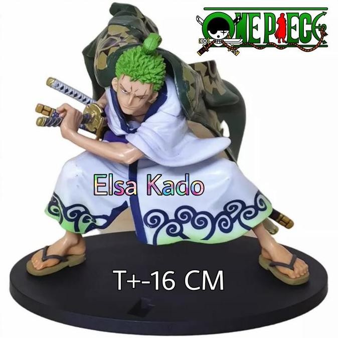 rah Action Figure Roronoa Zoro Wano King Of Artist