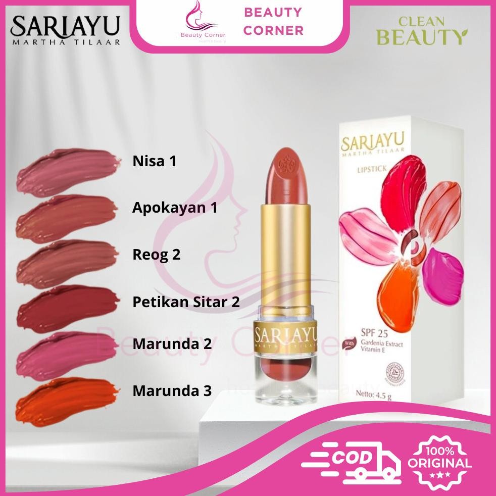 Sariayu Lipstick Moisturizer Gold