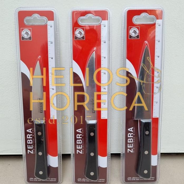 

Terlaris Pisau Paring Knife Chef Zebra Thailand Pisau Kupas Pisau Serbaguna