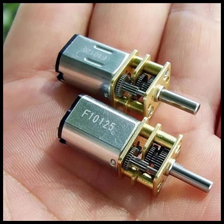 Terlaris Motor Gearbox N20 12V 4000Rpm Mini Metal Gear Motor Dinamo High Torque Good Quality