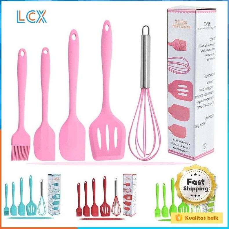 Ready Spatula Set 5 In 1/Sotil Silikon Set