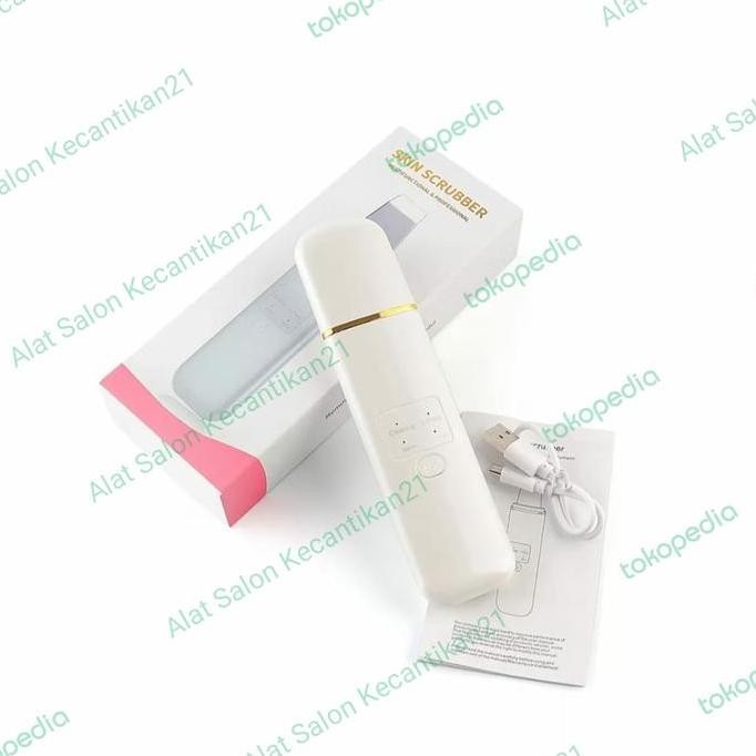 ultrasonik skin scrubber alat kecantikan penghilang komedo