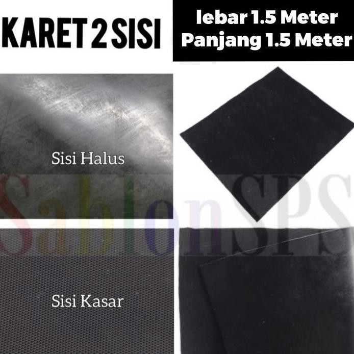 

KARET VAKUM RUBBER BLANKET MEJA AFDRUK 2 SISI L 150CM X 150CM murah