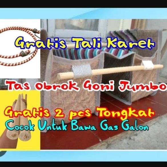 Tas Obrok Tas Kurir Keranjang Motor Tebal Tas Bronjong Tas Paket