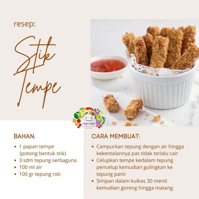 

Inovatif Tempe Daun / Tempe Ungkep Segar / Lauk Pauk By Mallahrizwa