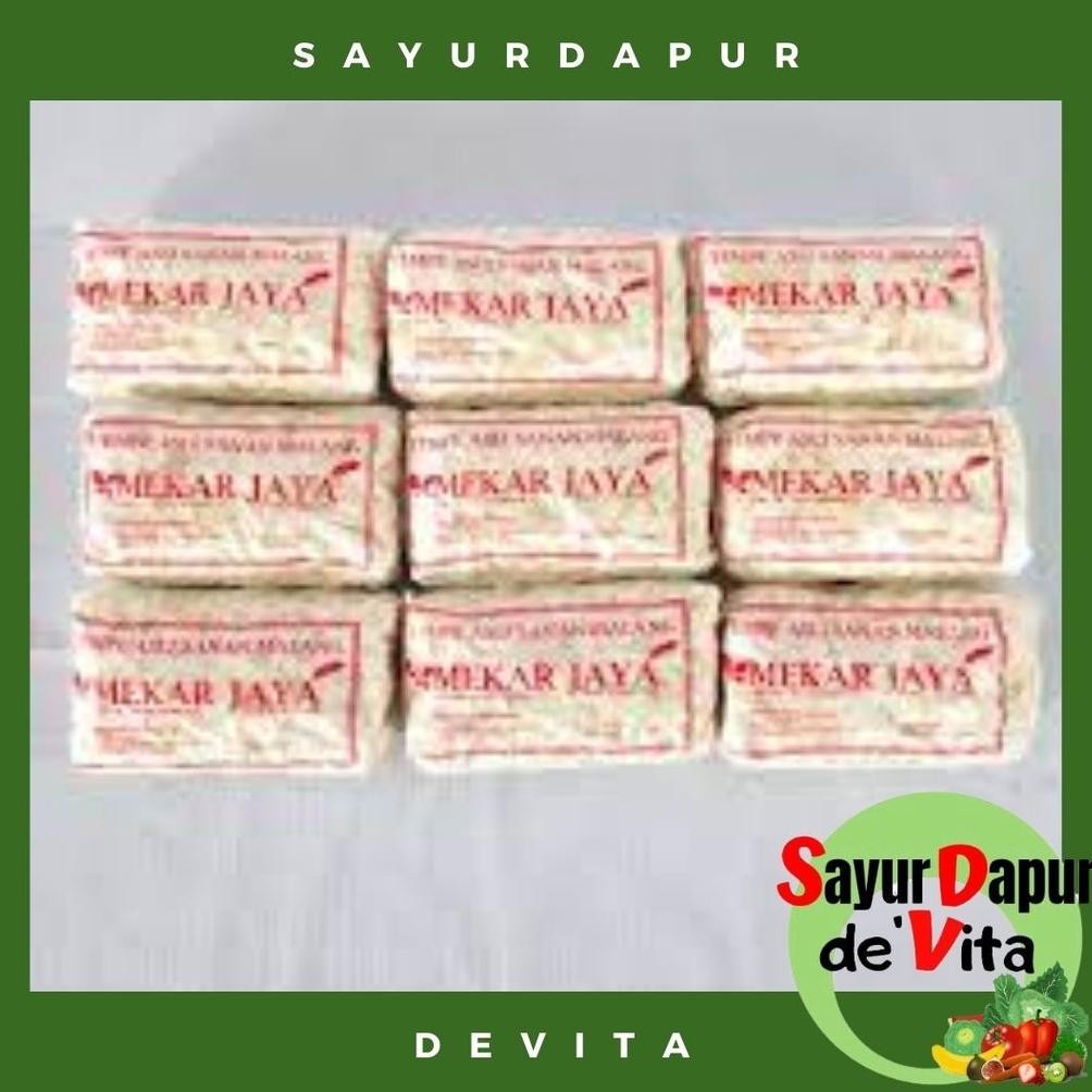 

Praktis Tempe Khas Malang Mekar Jaya, 200Gram