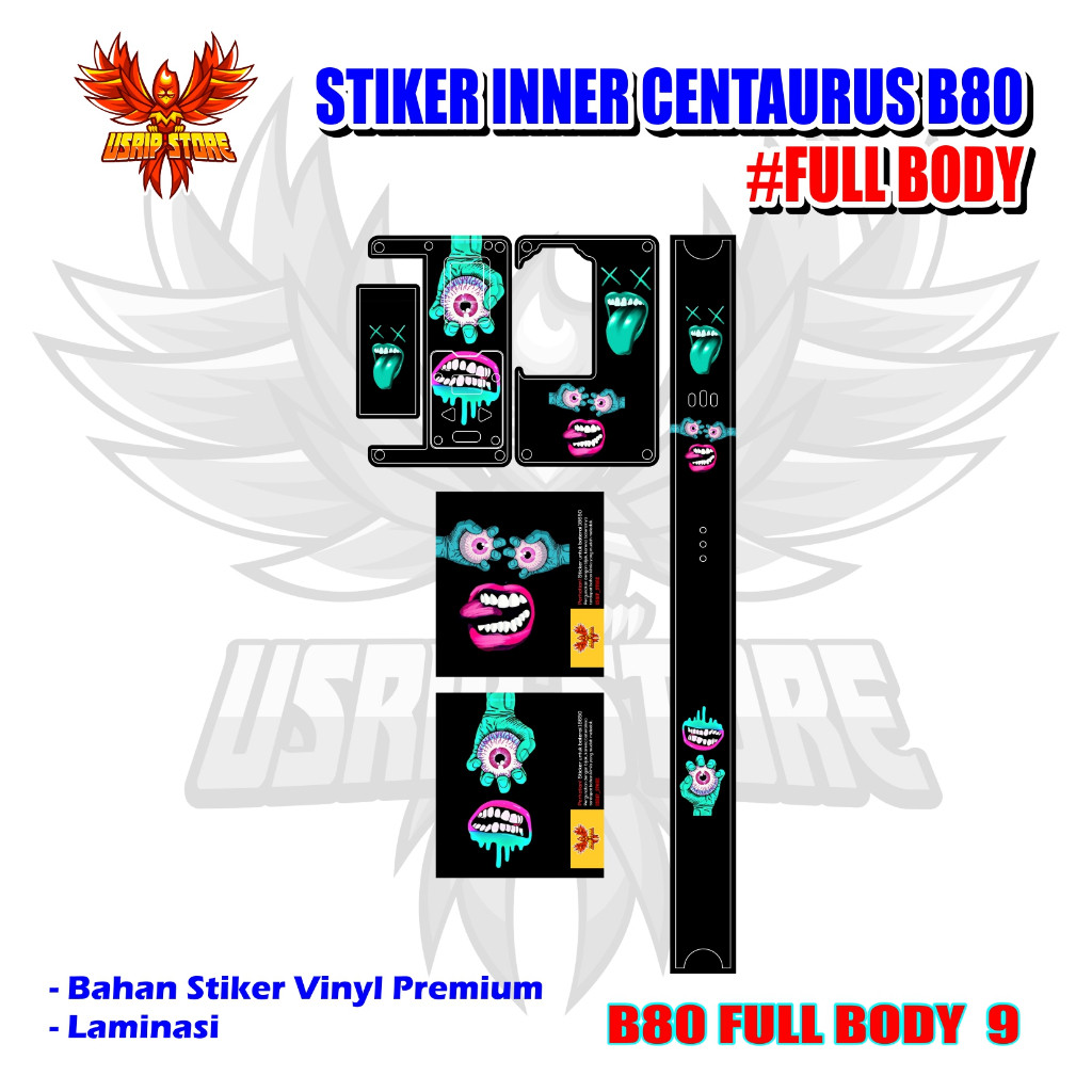 

Terlaris Presisi Stiker Centa B80 09 Casing/Stiker Panel Vynil Bisa Custom Dan COD