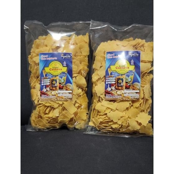 

Solusi Kerupuk Singkong Cassava Khas Mojokerto Rasa Pedas Manis, Bawang Dan Ebi