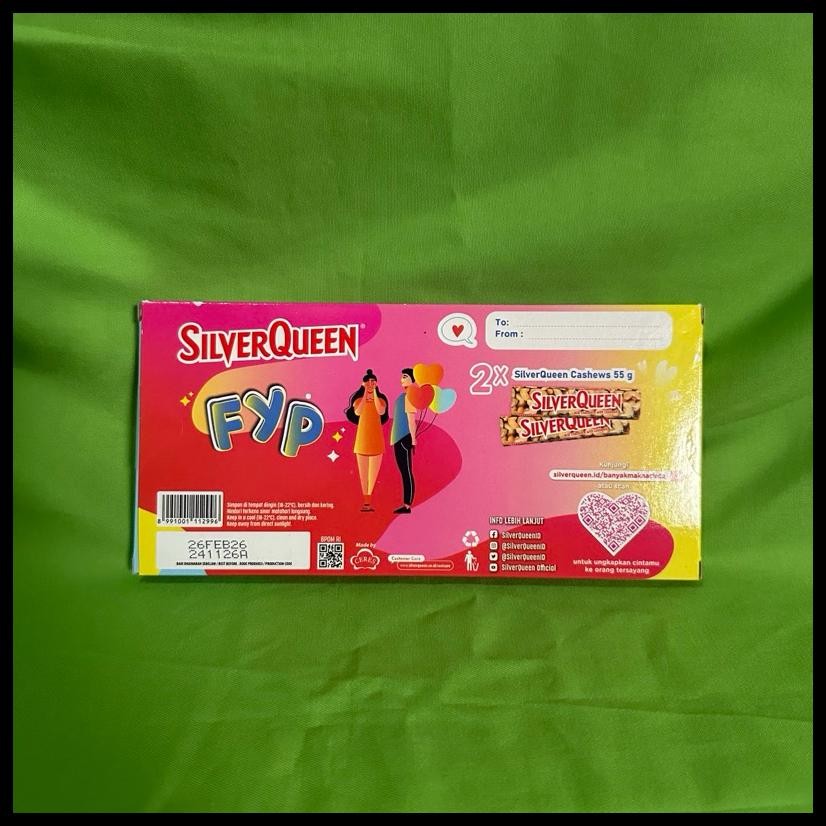 

SILVERQUEEN CASHEW ISI 2PC X 55GR KEMASAN BARU MENARIK