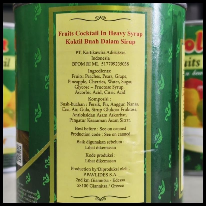 

GOLDEN FRUIT COCKTAIL 820GR / BUAH KALENG GOLDEN 820GR