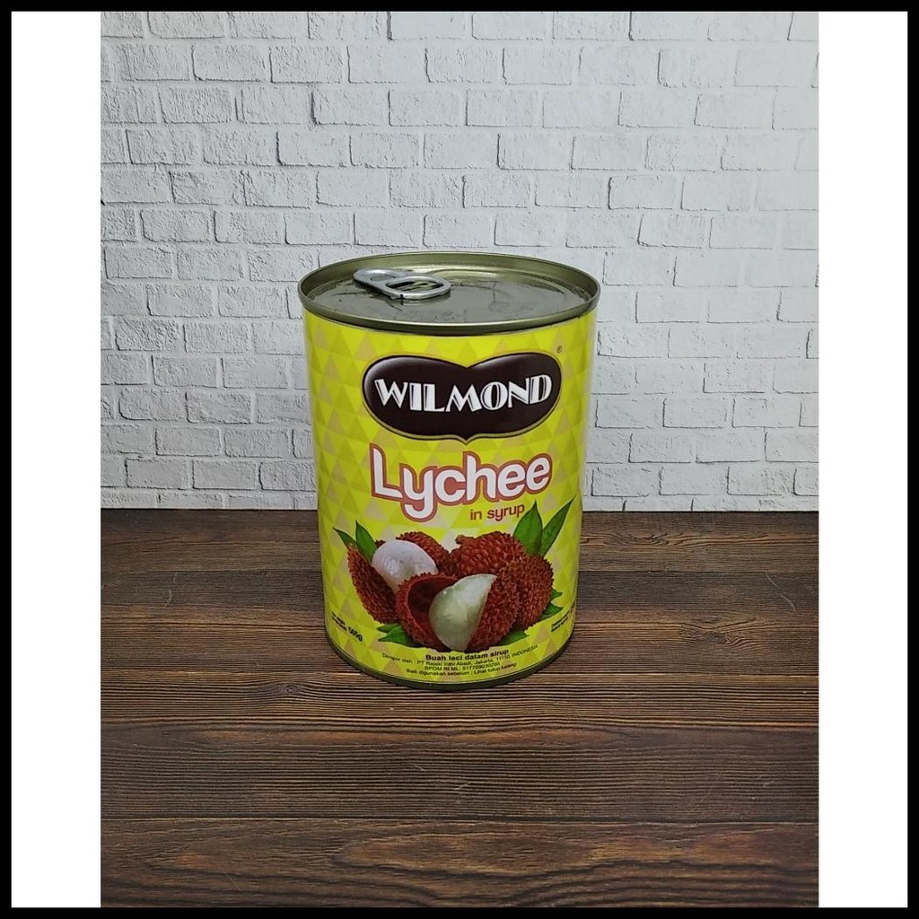 

WILMOND LYCHEE CANNED IN SYRUP 565GR / BUAH LECI KALENG