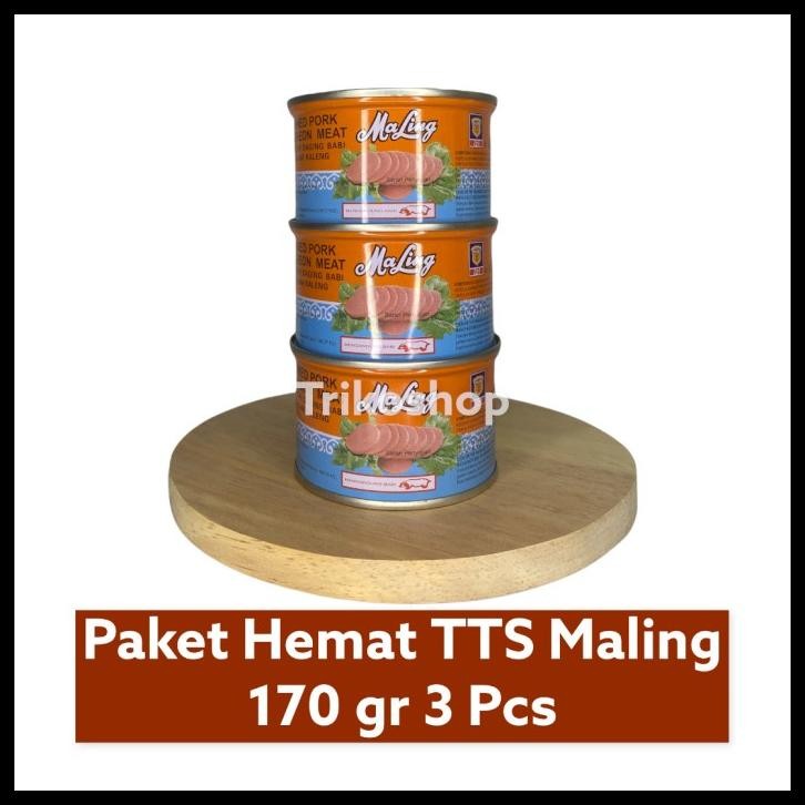 

HEMAT 3 PCS MALING BABI KALENG 170GR